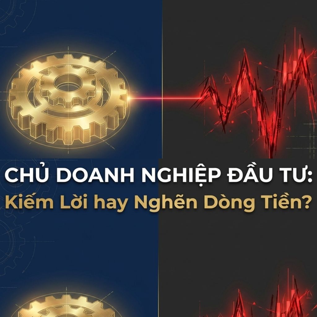 CHỦ DOANH NGHIỆP ĐẦU TƯ CHỨNG KHOÁN: KIẾM LỜI HAY TỰ LÀM NGHẼN DÒNG TIỀN?