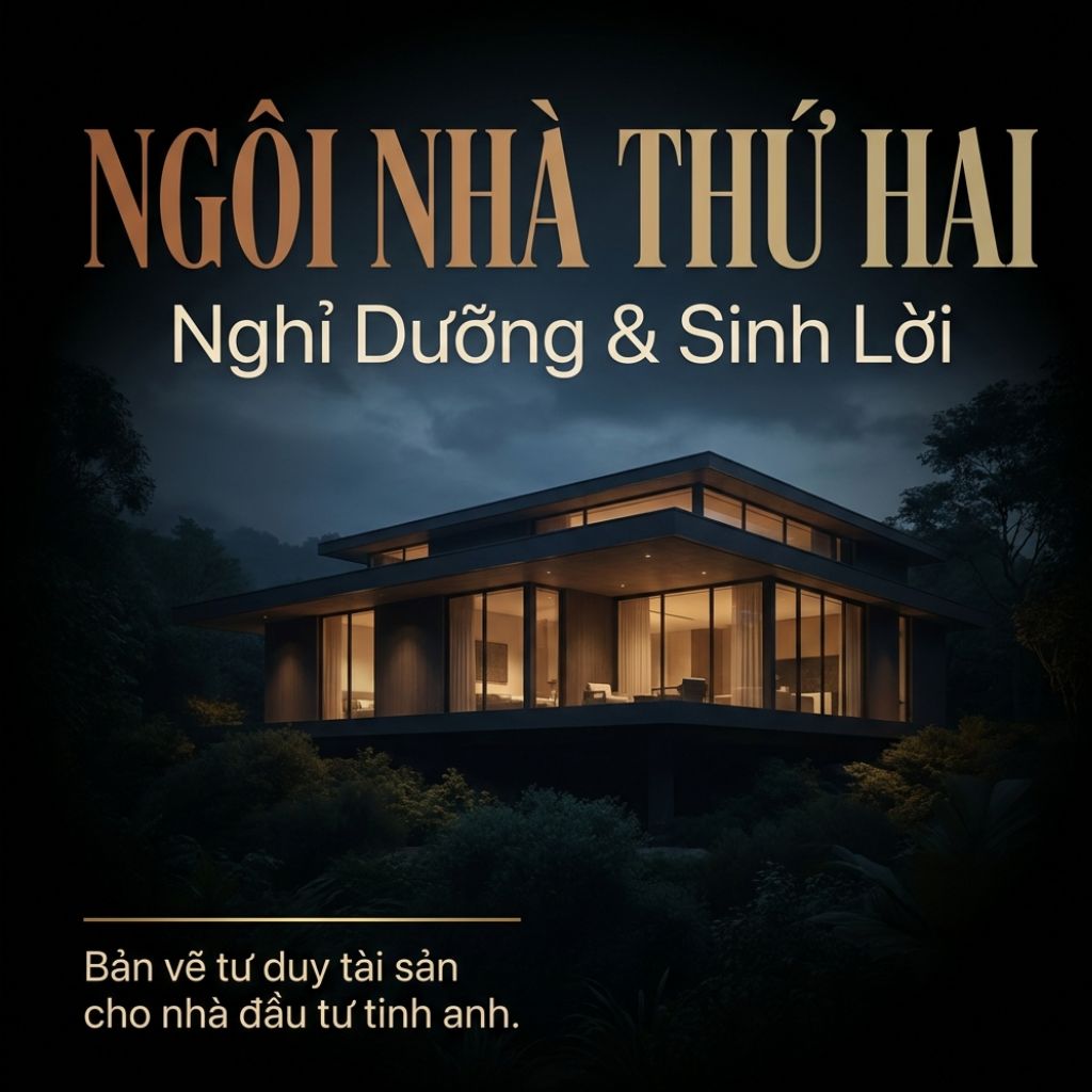 ĐẦU TƯ NGÔI NHÀ THỨ HAI: NGHỈ DƯỠNG ĐÚNG CÁCH, SINH LỜI AN TOÀN