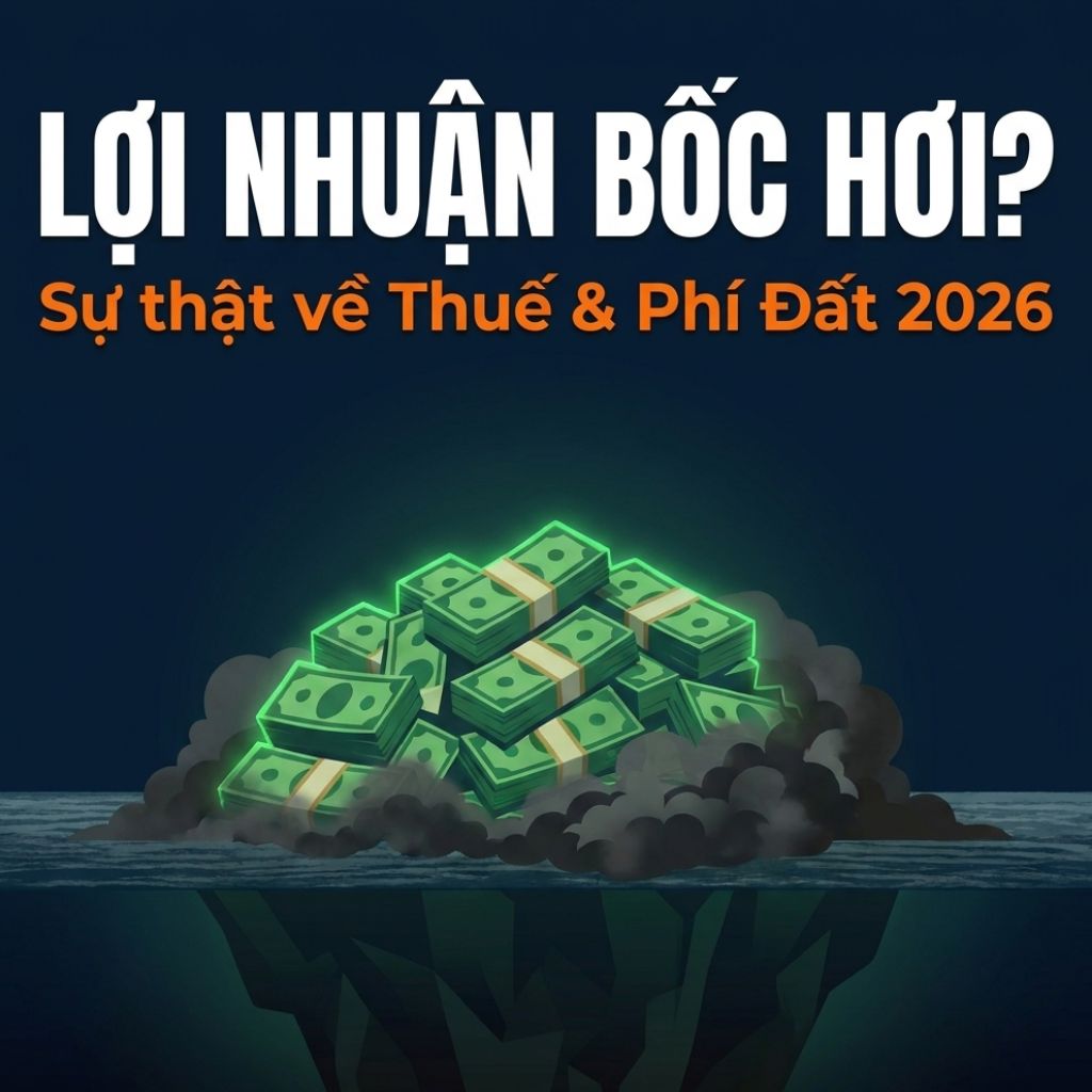 THUẾ MUA BÁN NHÀ ĐẤT 2026: ĐỪNG ĐỂ LỢI NHUẬN BỐC HƠI SAU KHI SANG TÊN