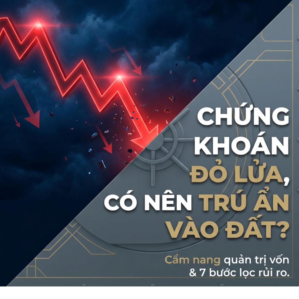 QUẢN TRỊ CẢM XÚC KHI CHỨNG KHOÁN BIẾN ĐỘNG: CẨM NANG GIỮ TIỀN TRƯỚC KHI MUA ĐẤT
