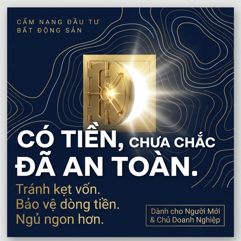 CÓ TIỀN CHƯA CHẮC ĐÃ AN TOÀN: CẨM NANG ĐẦU TƯ BẤT ĐỘNG SẢN TRÁNH KẸT VỐN CHO NGƯỜI MỚI