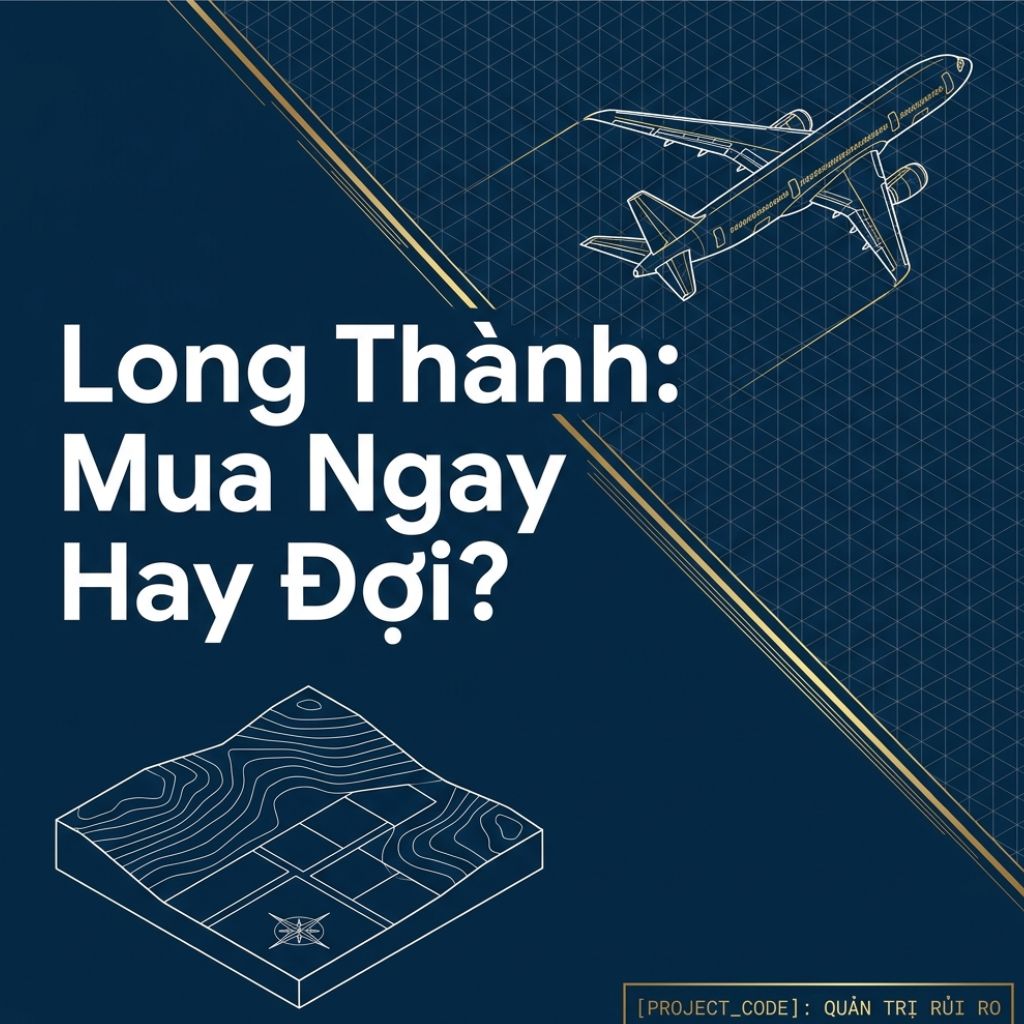 NÊN MUA ĐẤT LONG THÀNH LÚC NÀY HAY ĐỢI SÂN BAY ĐI VÀO HOẠT ĐỘNG? GÓC NHÌN LỢI NHUẬN VÀ QUẢN TRỊ RỦI RO DÀNH CHO NGƯỜI MỚI