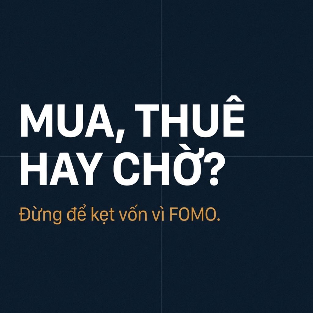 MUA NHÀ HAY THUÊ NHÀ: 7 CÂU HỎI GIÚP BẠN QUYẾT ĐỊNH KHÔNG KẸT VỐN