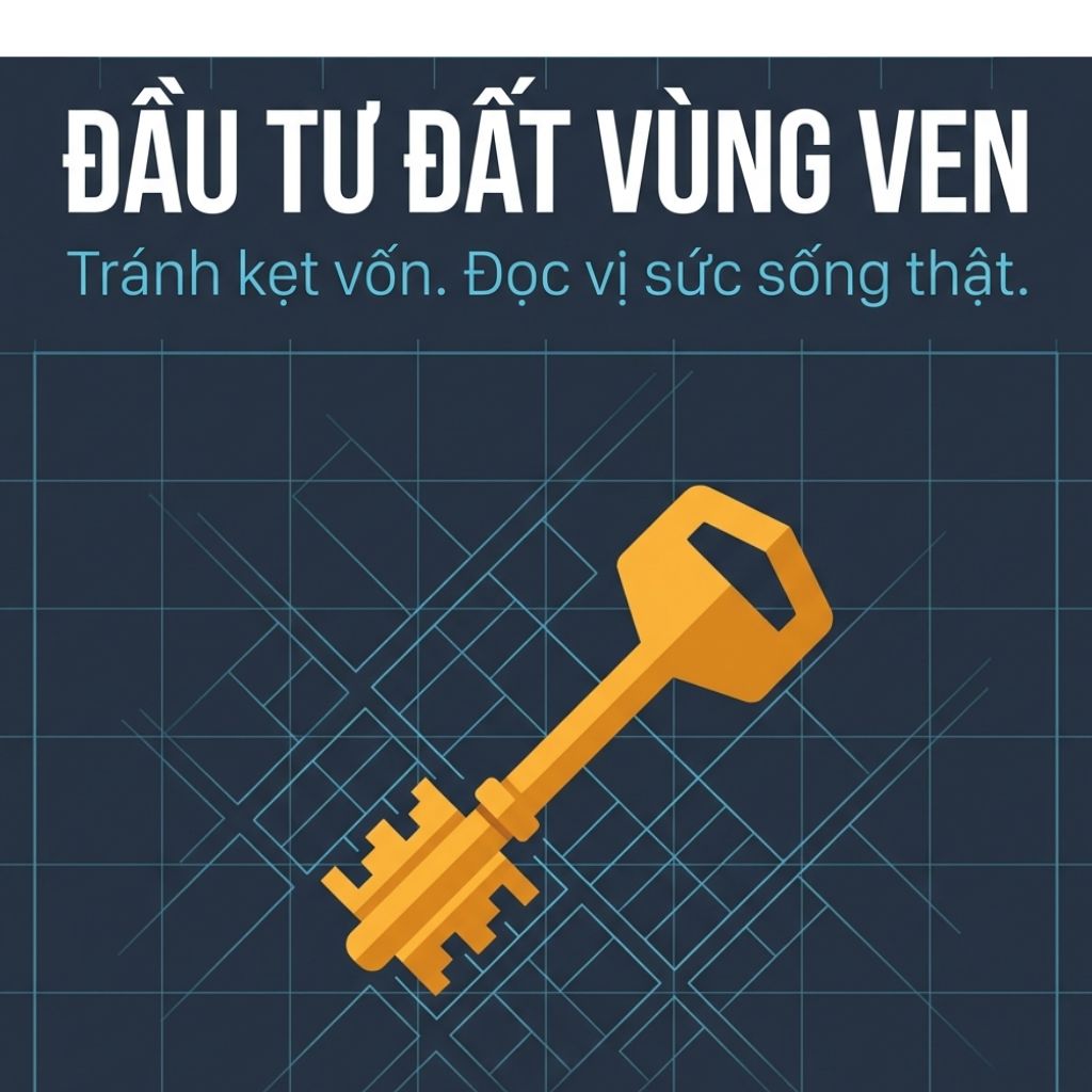 ĐẦU TƯ ĐẤT VÙNG VEN: CÁCH ĐỌC VIỆC LÀM, NHÀ Ở VÀ SỨC SỐNG KHU VỰC ĐỂ TRÁNH KẸT VỐN
