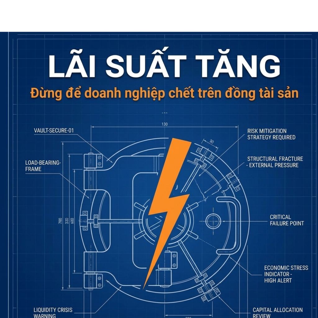 LÃI SUẤT TĂNG, CHỦ DOANH NGHIỆP QUẢN TRỊ VỐN THẾ NÀO ĐỂ KHÔNG KẸT TIỀN?
