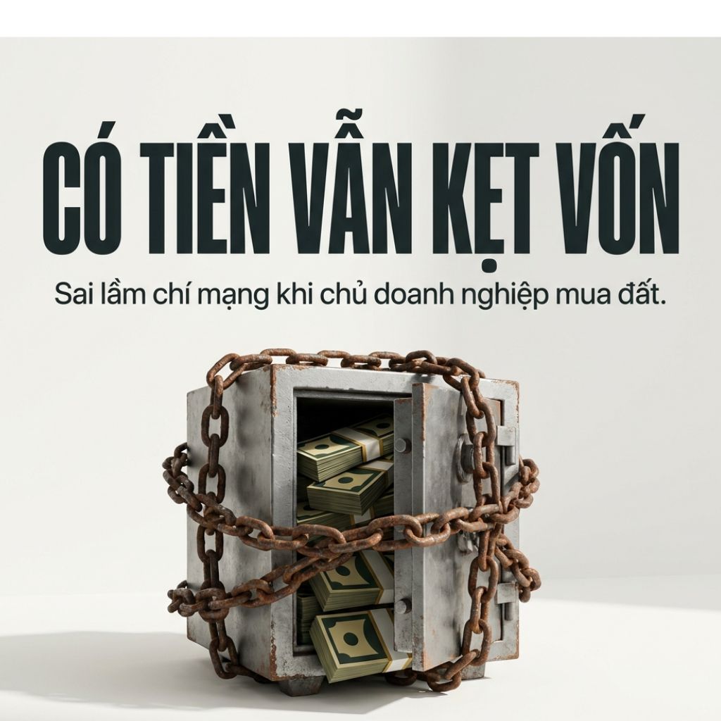 CHỦ DOANH NGHIỆP CÓ TIỀN VẪN KẸT VỐN VÌ KHÔNG TÁCH DÒNG TIỀN
