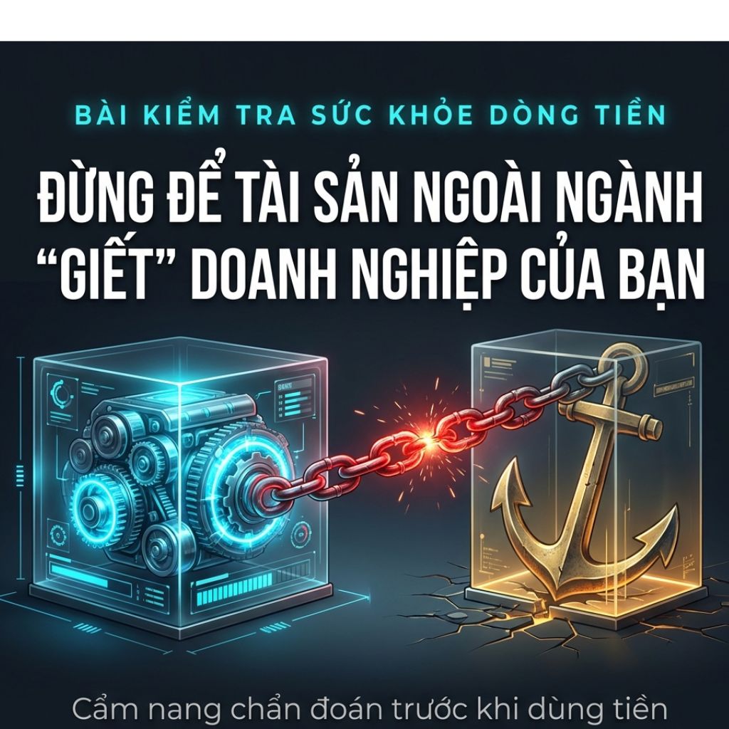 KHI NÀO DOANH NGHIỆP NÊN ĐẦU TƯ TÀI SẢN NGOÀI NGÀNH ĐỂ KHÔNG KẸT VỐN?