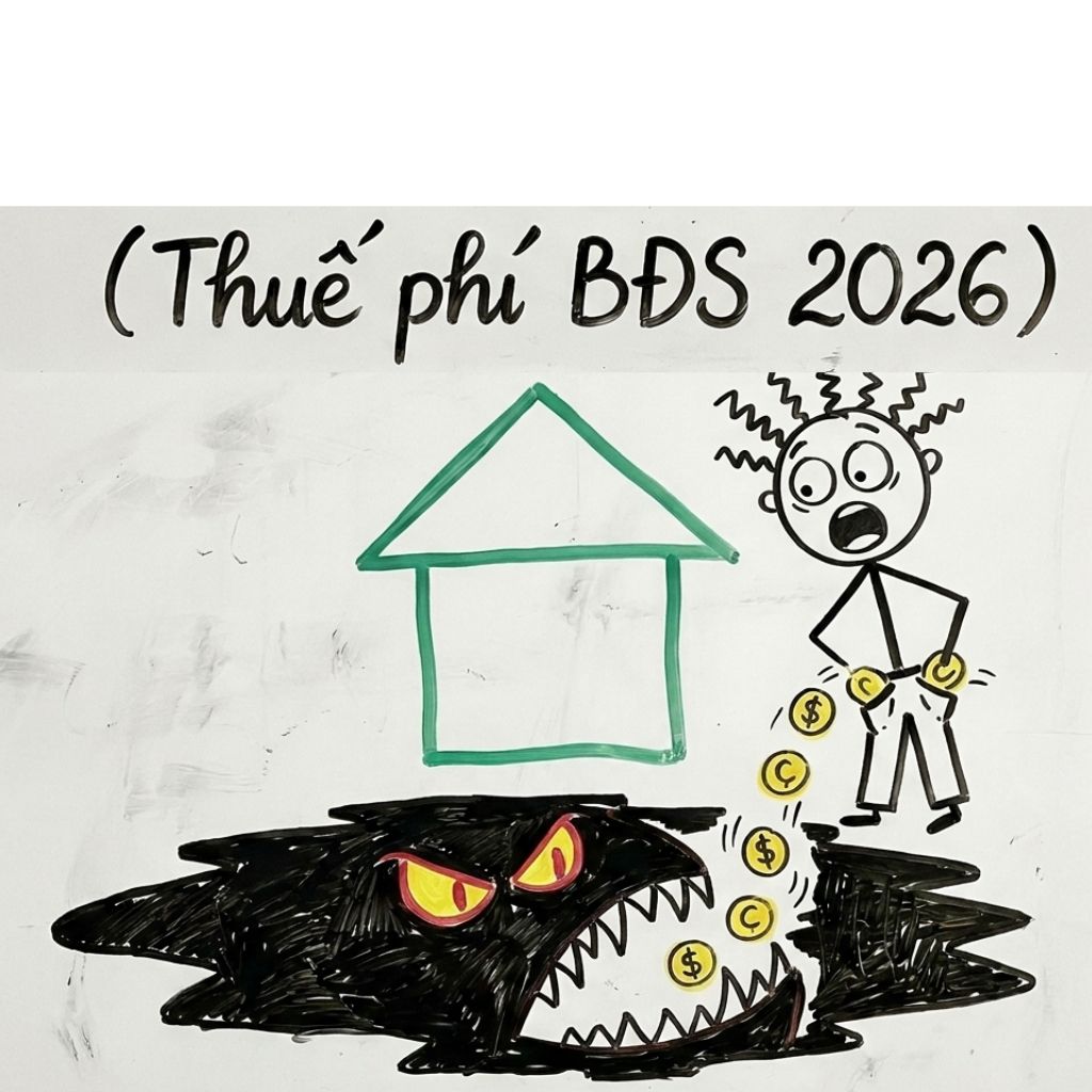 THUẾ PHÍ BẤT ĐỘNG SẢN 2026: TOÀN BỘ KHOẢN PHẢI ĐÓNG KHI SỞ HỮU NHÀ ĐẤT