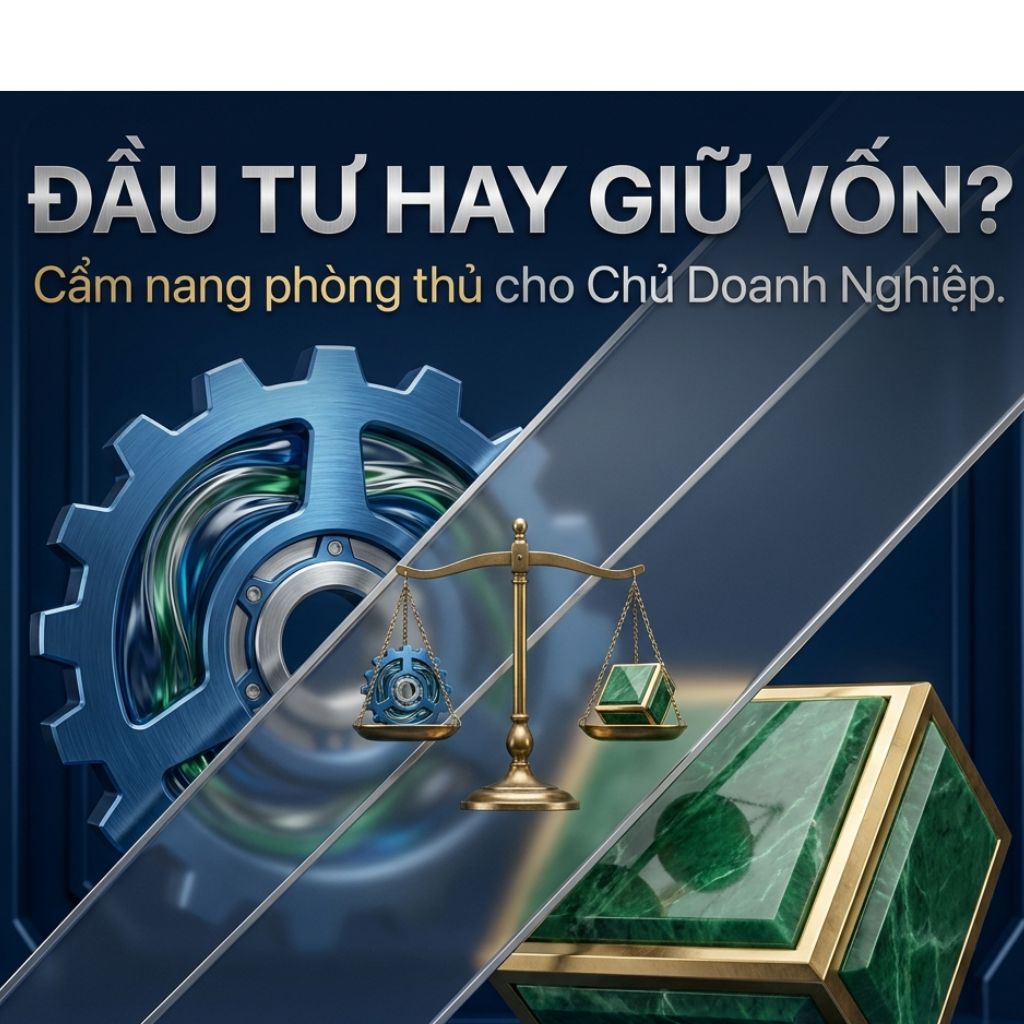 KHI NÀO NÊN ĐẦU TƯ NGOÀI NGÀNH VÀ KHI NÀO NÊN GIỮ VỐN? CẨM NANG AN TOÀN CHO CHỦ DOANH NGHIỆP