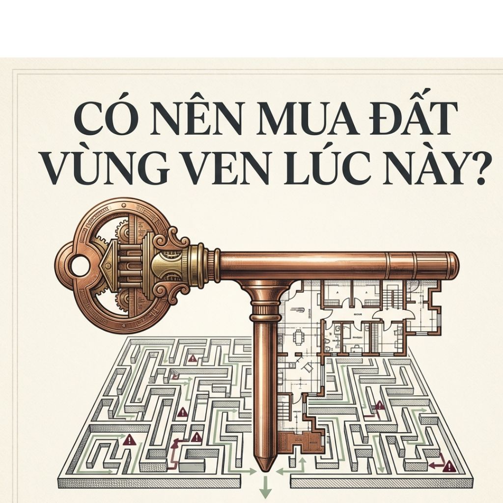 CÓ NÊN MUA ĐẤT VÙNG VEN LÚC NÀY? CÁCH TRÁNH KẸT VỐN KHI THỊ TRƯỜNG CÒN CHẬM