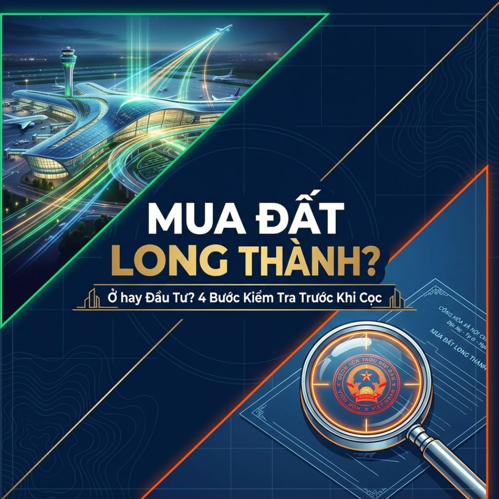 MUA ĐẤT LONG THÀNH PHÙ HỢP ĐỂ Ở HAY ĐẦU TƯ?
