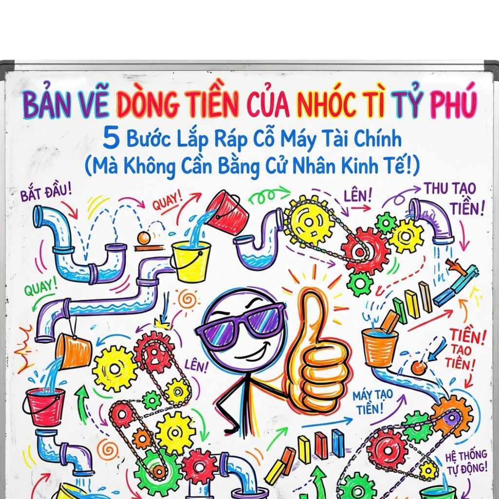 5 BƯỚC QUẢN LÝ DÒNG TIỀN THÔNG MINH ĐỂ KHÔNG RƠI VÀO THẾ BỊ ĐỘNG