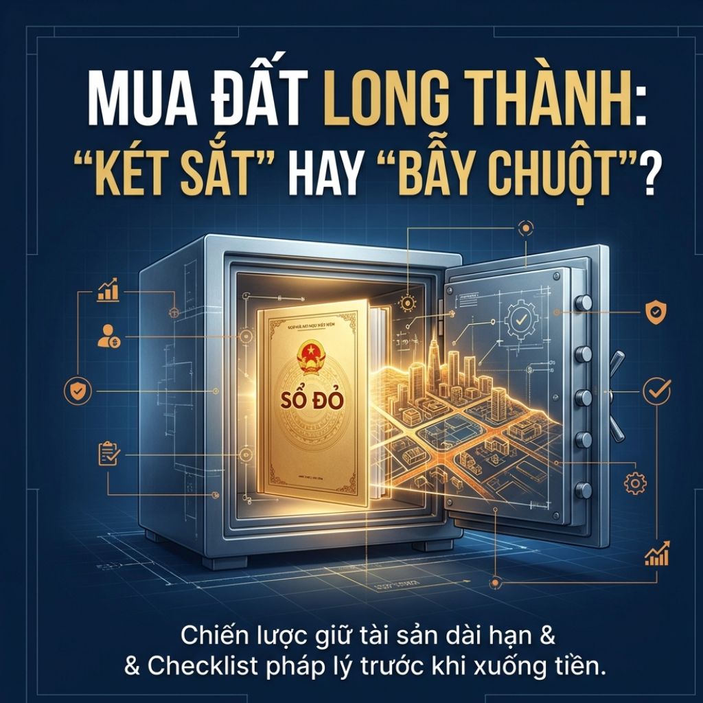 MUA ĐẤT LONG THÀNH ĐỂ GIỮ TÀI SẢN DÀI HẠN CÓ PHÙ HỢP KHÔNG?