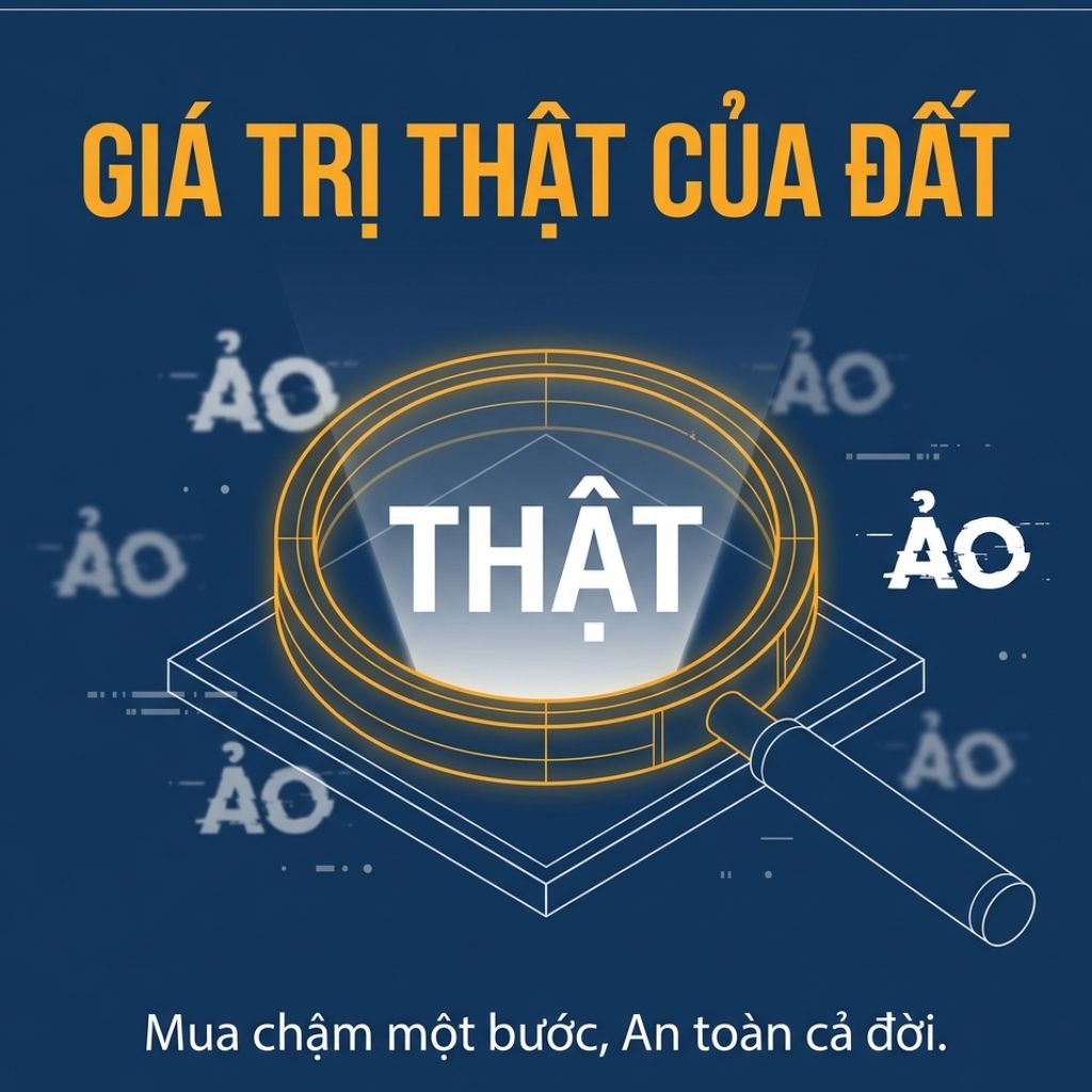 CẨM NANG ĐÁNH GIÁ GIÁ TRỊ THẬT CỦA MỘT LÔ ĐẤT: MUA CHẬM MỘT BƯỚC, AN TOÀN CẢ ĐỜI