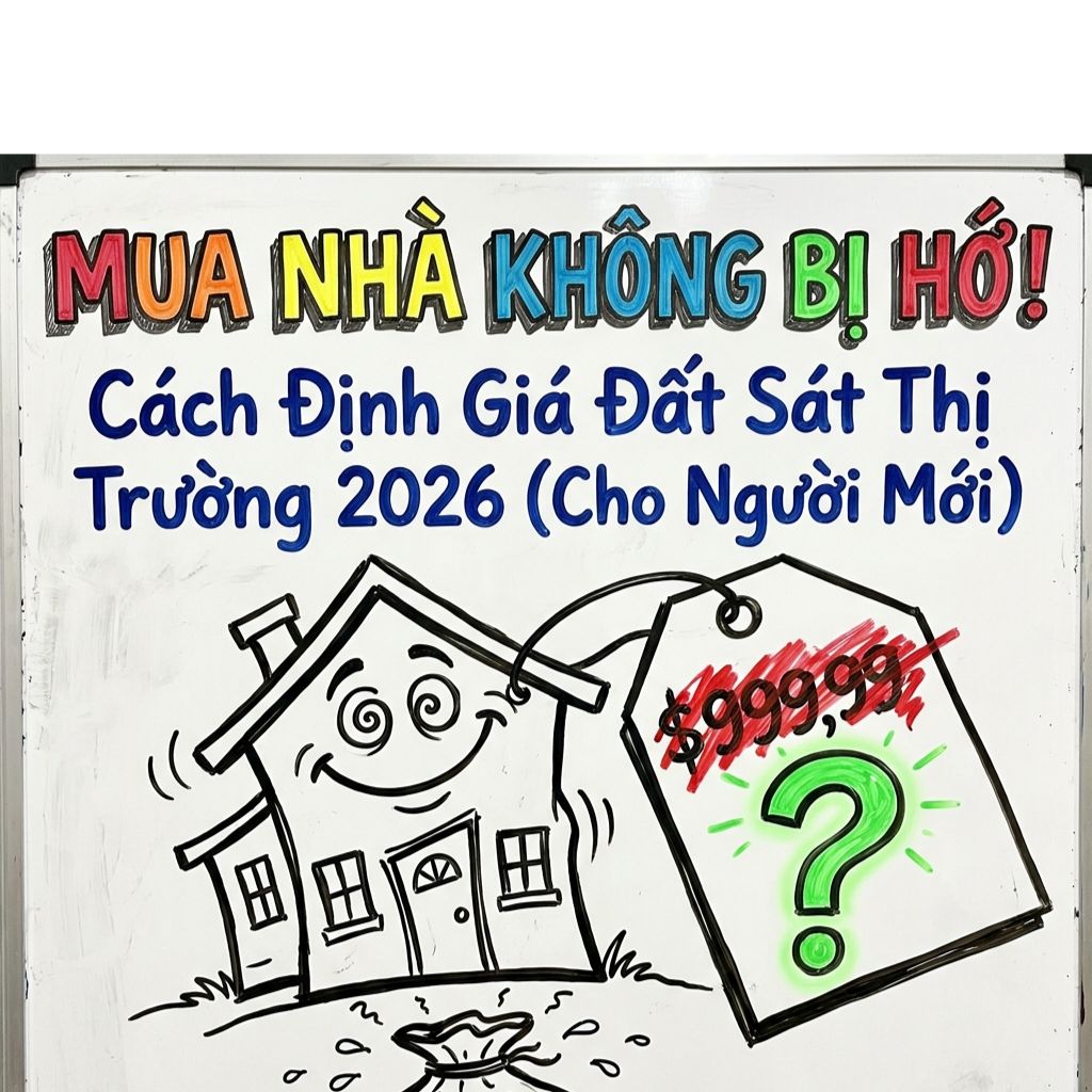 CÁCH THẨM ĐỊNH GIÁ NHÀ ĐẤT SÁT THỰC TẾ THỊ TRƯỜNG CHO NGƯỜI MỚI