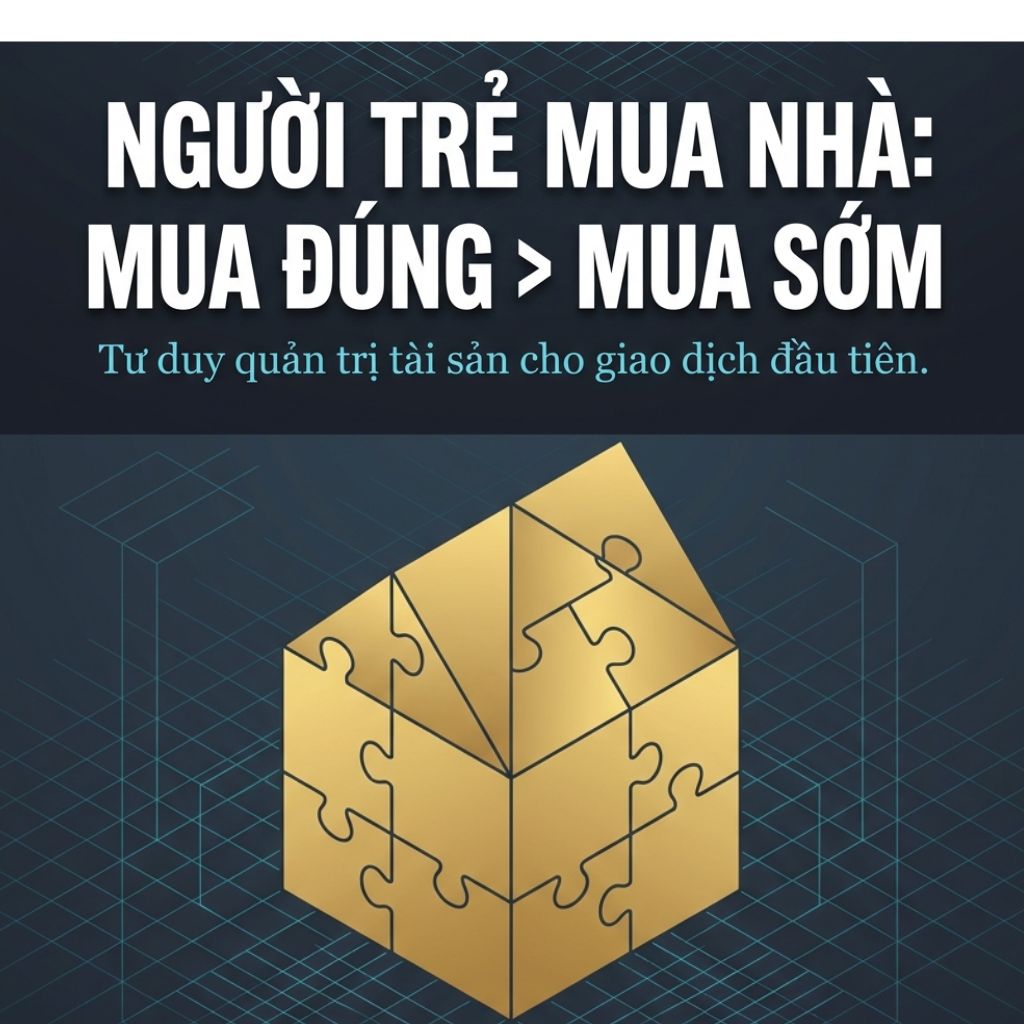 NGƯỜI TRẺ CÓ NÊN MUA NHÀ SỚM? ĐỪNG ĐỂ ÁP LỰC THÀNH CÔNG KHIẾN BẠN MUA SAI