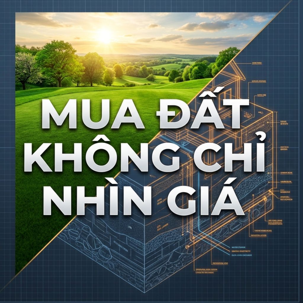 MUA ĐẤT ĐỪNG CHỈ NHÌN GIÁ: 3 ĐIỀU PHẢI KIỂM TRA ĐỂ TRÁNH KẸT VỐN