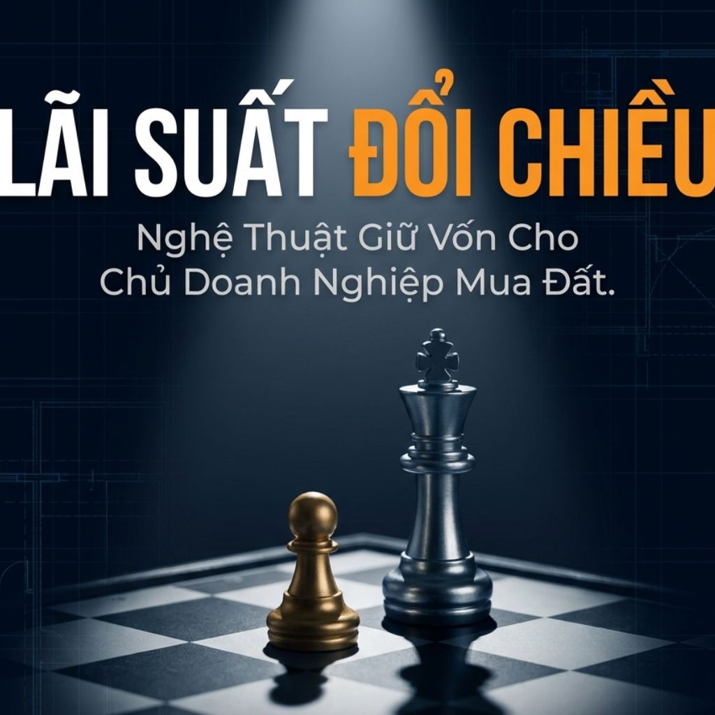 LÃI SUẤT ĐỔI CHIỀU: CẨM NANG GIỮ VỐN AN TOÀN CHO CHỦ DOANH NGHIỆP KHI MUA ĐẤT
