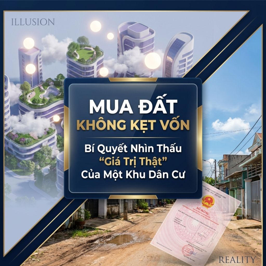 KHU DÂN CƯ ĐÁNG SỐNG CẦN CÓ GÌ ĐỂ MUA AN TOÀN, KHÔNG KẸT VỐN?