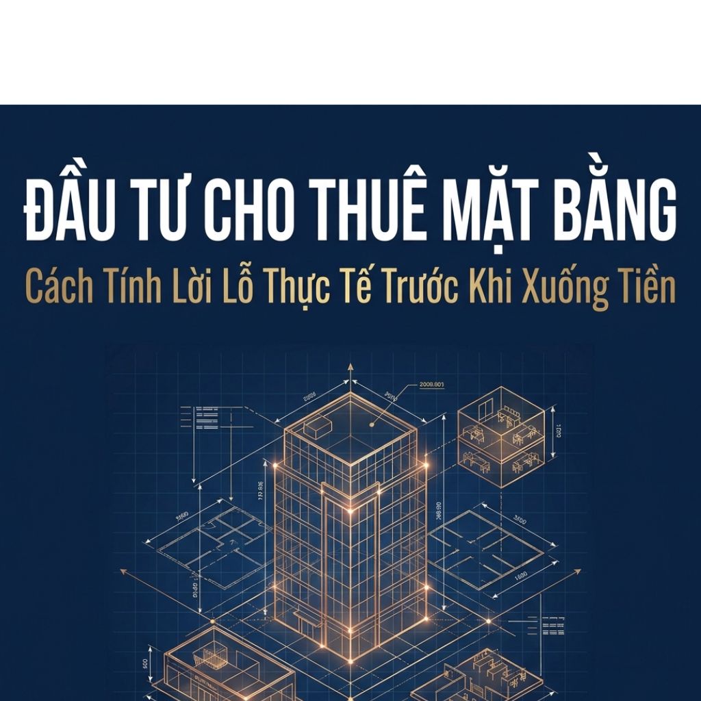 MUA ĐẤT CHO THUÊ MẶT BẰNG: CÁCH TÍNH LỜI LỖ TRƯỚC KHI XUỐNG TIỀN