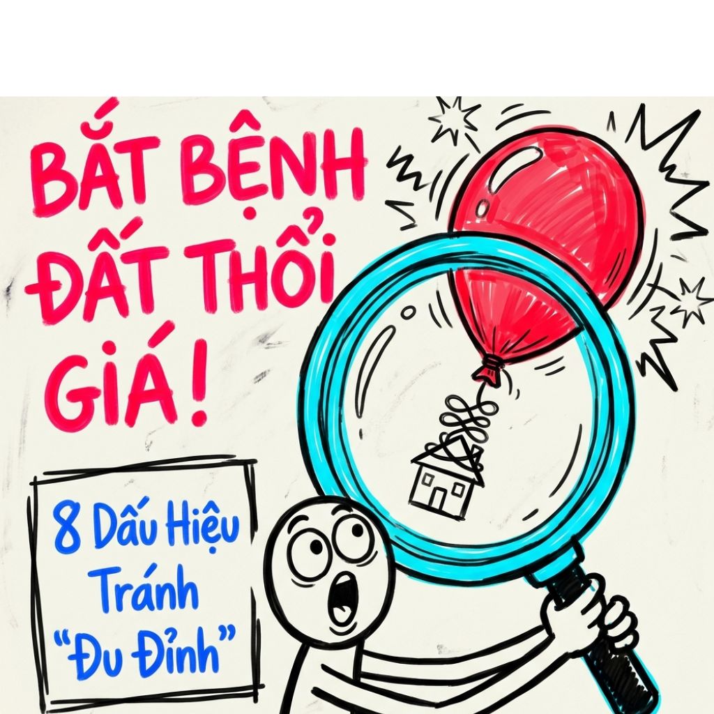 8 DẤU HIỆU ĐẤT ĐANG BỊ THỔI GIÁ: NHẬN BIẾT SỚM ĐỂ TRÁNH MUA ĐÚNG ĐỈNH