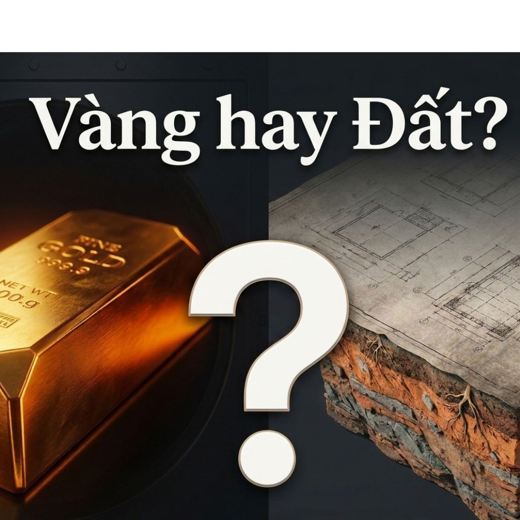 VÀNG HAY BẤT ĐỘNG SẢN: CÁCH GIỮ TÀI SẢN AN TOÀN KHI LÃI SUẤT BIẾN ĐỘNG