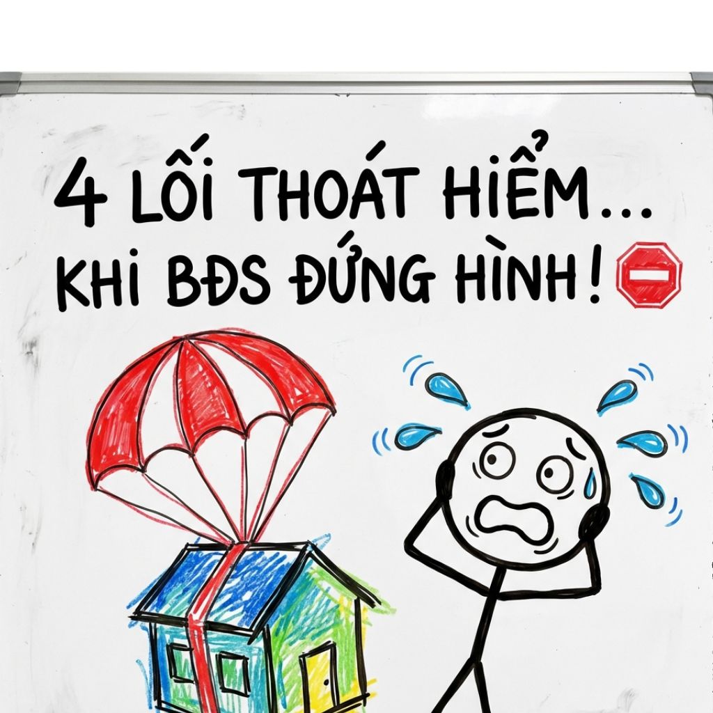 BỎ TÚI 4 LỐI RA AN TOÀN KHI THỊ TRƯỜNG BĐS CHẬM LẠI