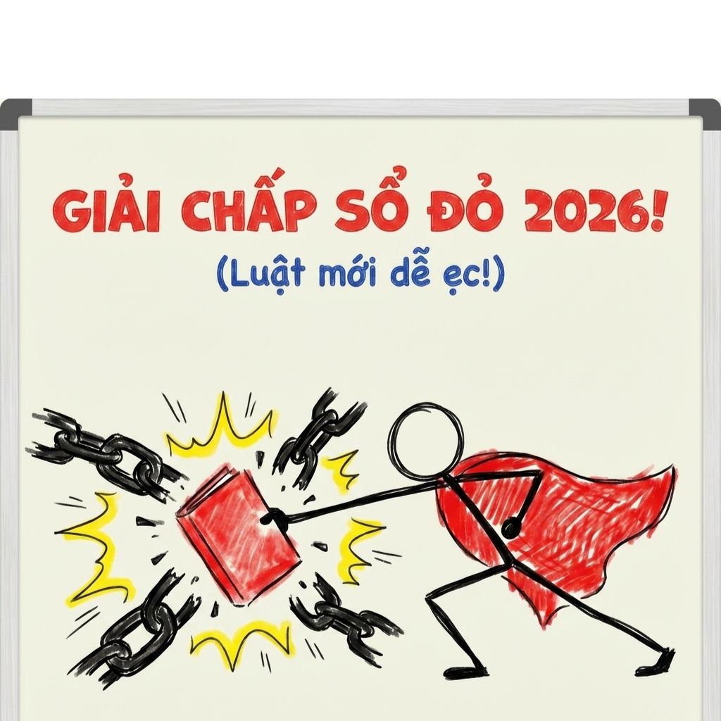 GIẢI CHẤP SỔ ĐỎ 2026: THỦ TỤC, HỒ SƠ VÀ QUY TRÌNH THỰC HIỆN