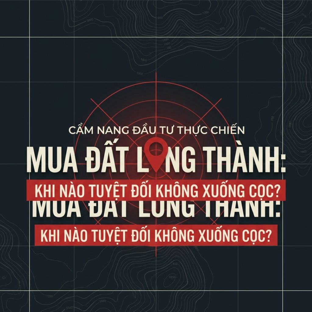 KHI NÀO KHÔNG NÊN ĐẶT CỌC MUA ĐẤT LONG THÀNH? NHỮNG LƯU Ý SỐNG CÒN