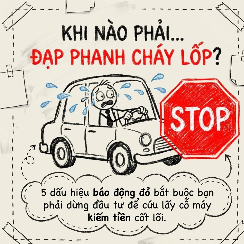 5 DẤU HIỆU PHẢI HÀNH ĐỘNG SỚM KHI NÀO NÊN DỪNG ĐẦU TƯ ĐỂ BẢO TOÀN DOANH NGHIỆP