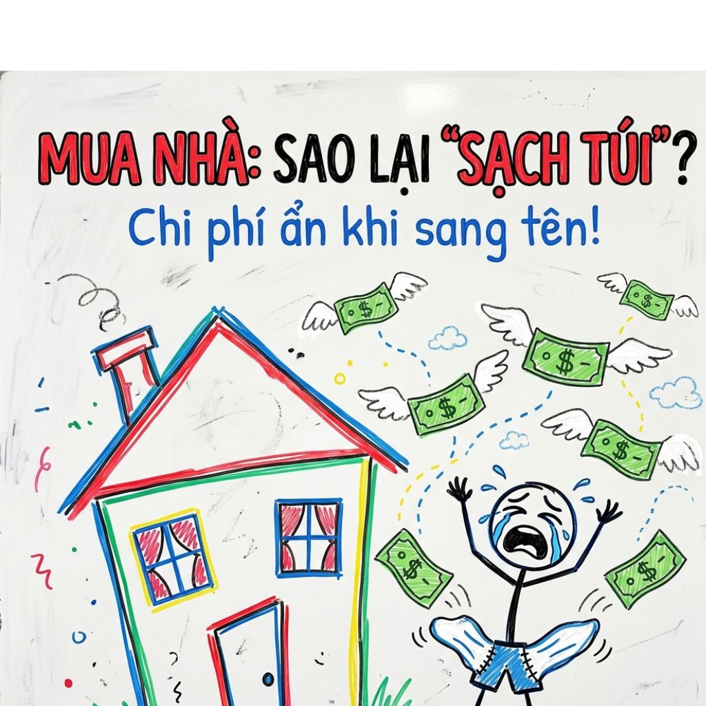 SANG TÊN NHÀ ĐẤT MẤT BAO NHIÊU TIỀN? CÁCH TÍNH CHI PHÍ ĐỂ KHÔNG BỊ HỤT VỐN