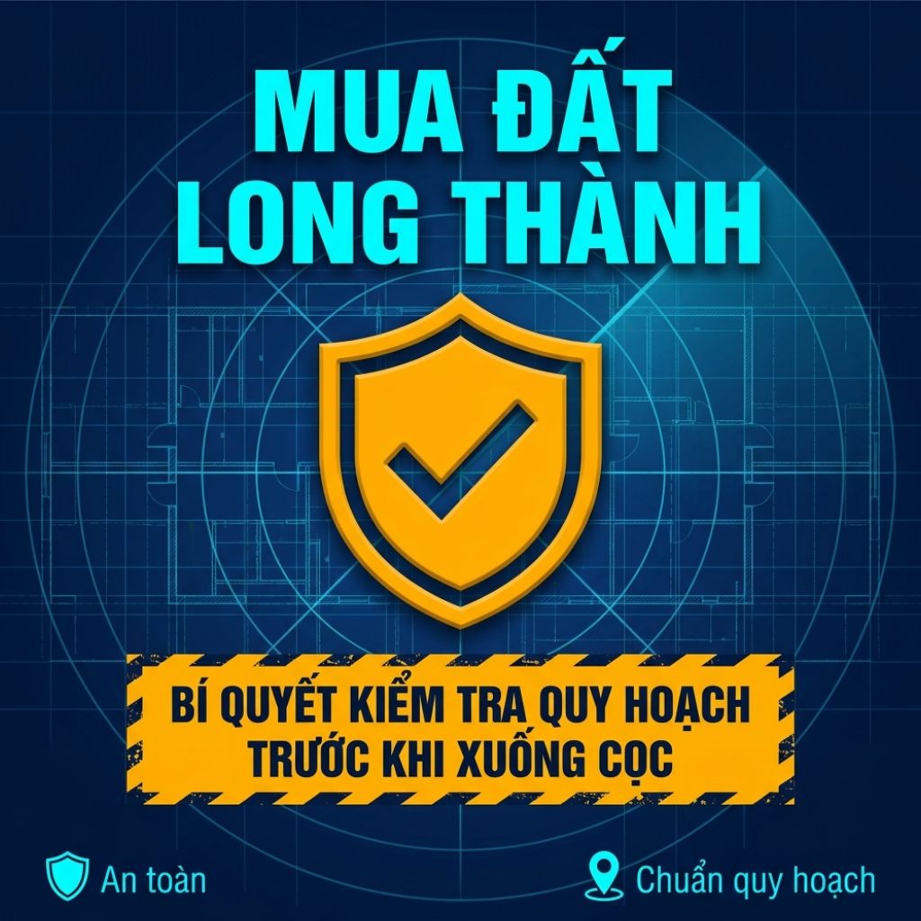 MUA ĐẤT LONG THÀNH: CÁCH KIỂM TRA QUY HOẠCH ĐẤT TRƯỚC KHI ĐẶT CỌC