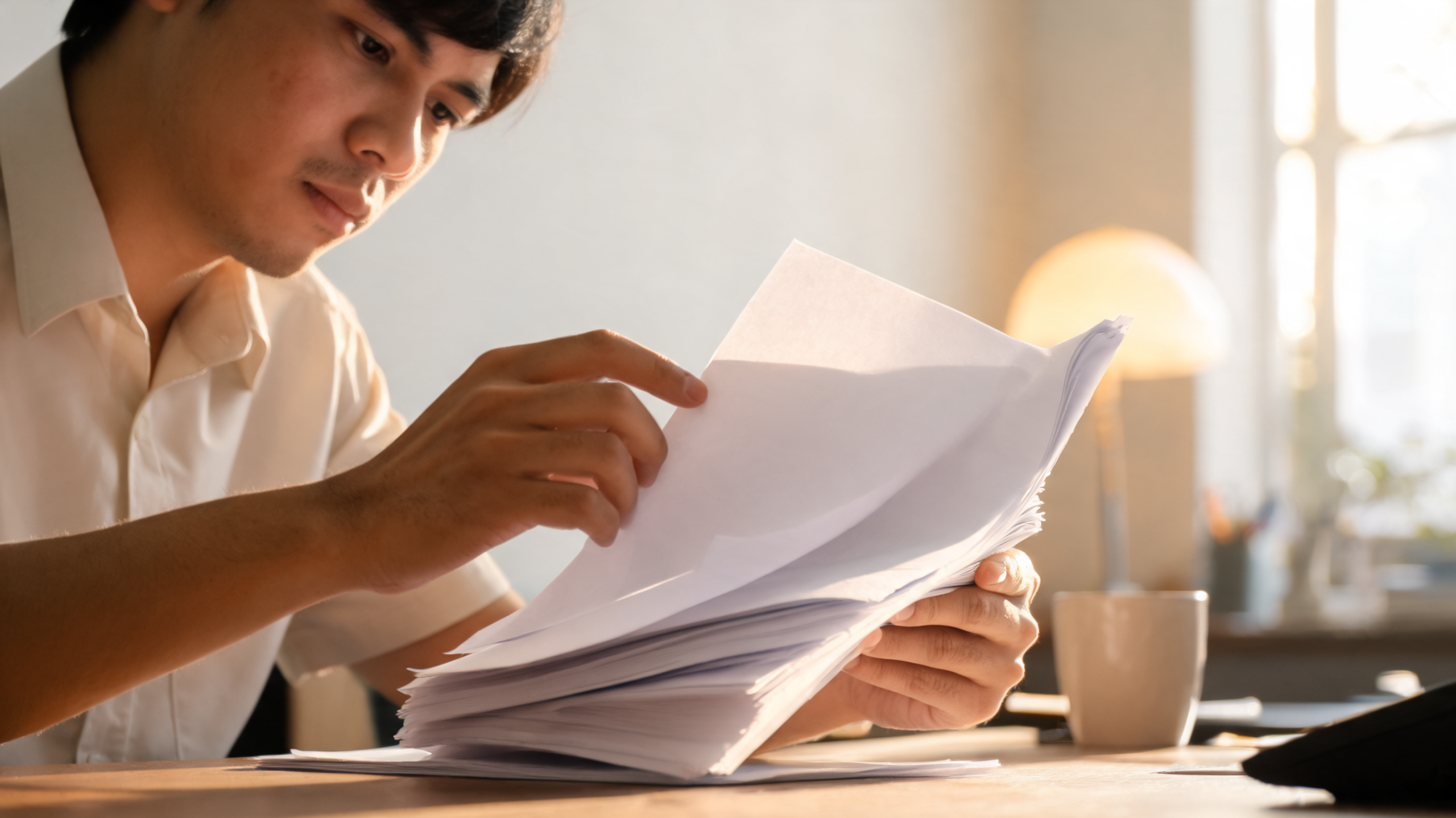 Người dân đọc hồ sơ pháp lý đất đai tại Long Thành Đồng Nai