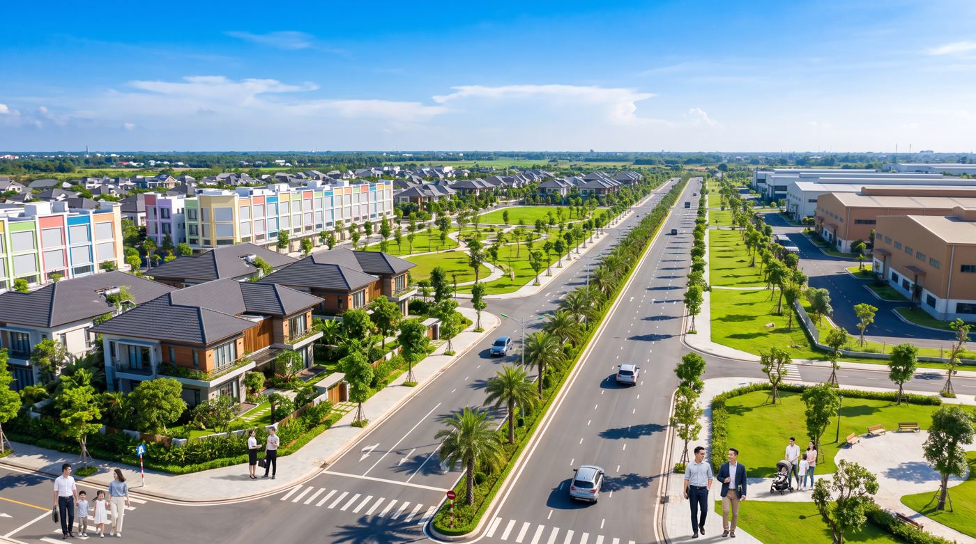 Vị trí khu Lộc An cũ trong quy hoạch Long Thành