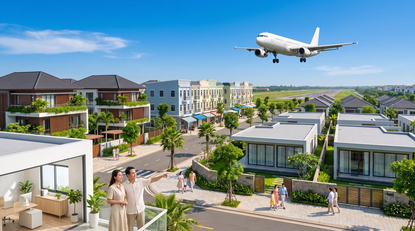Vùng hạn chế chiều cao và tiếng ồn quanh sân bay