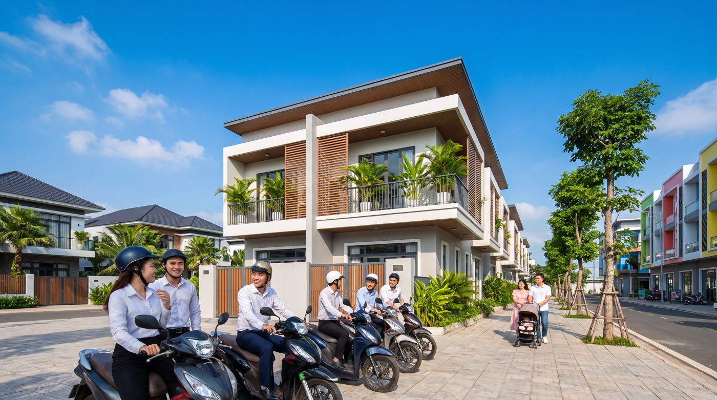 Xây nhà trọ cho thuê phục vụ công nhân khu công nghiệp