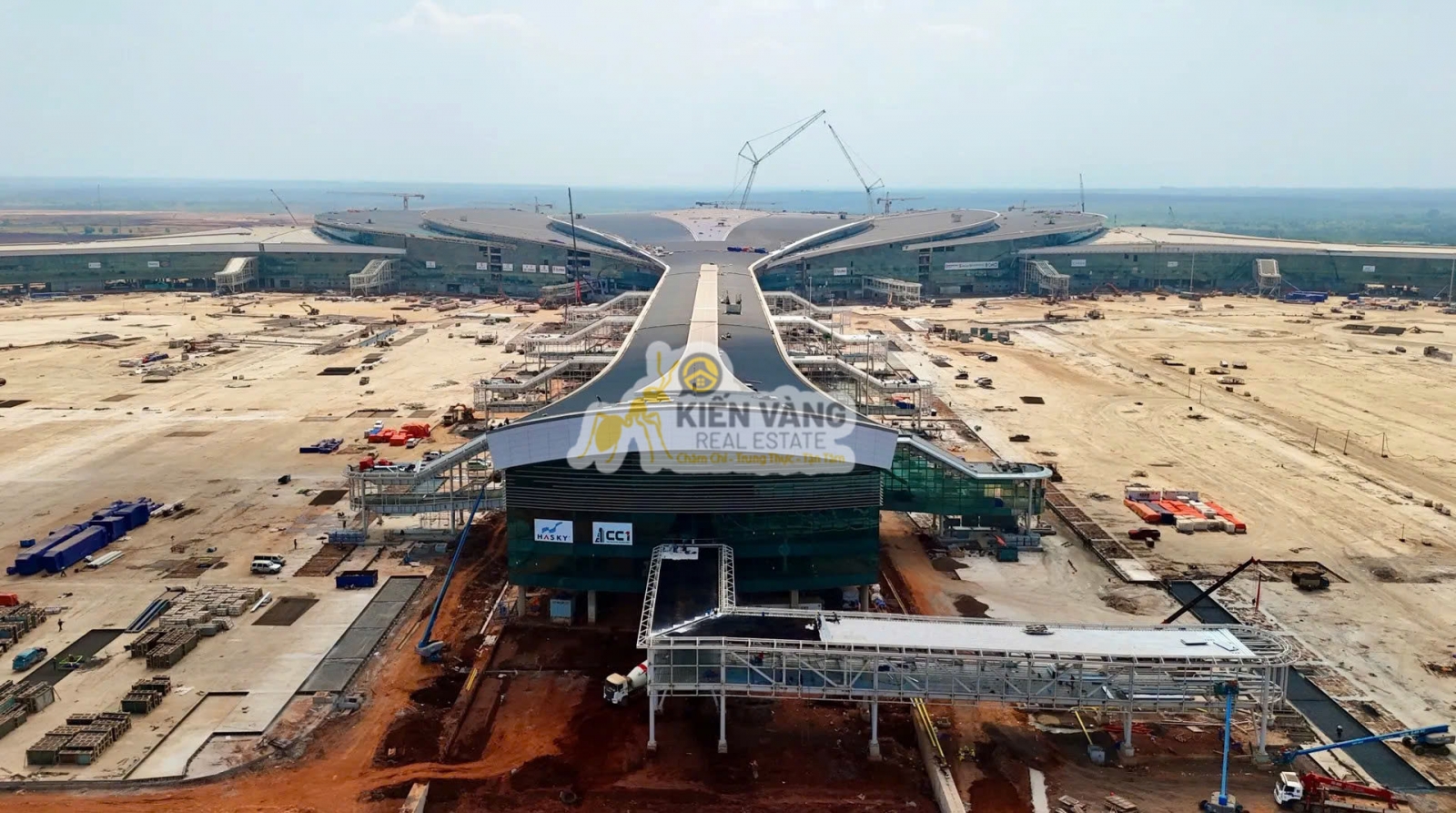 Đô thị sân bay Long Thành được quy hoạch thành 5 phân khu chức năng
